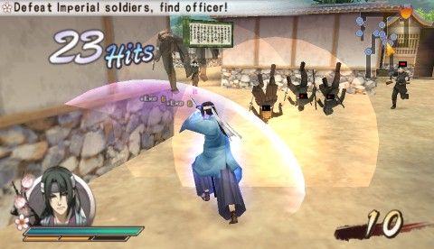 Hakuoki: Warriors of the Shinsengumi screenshot 3 for PSP
